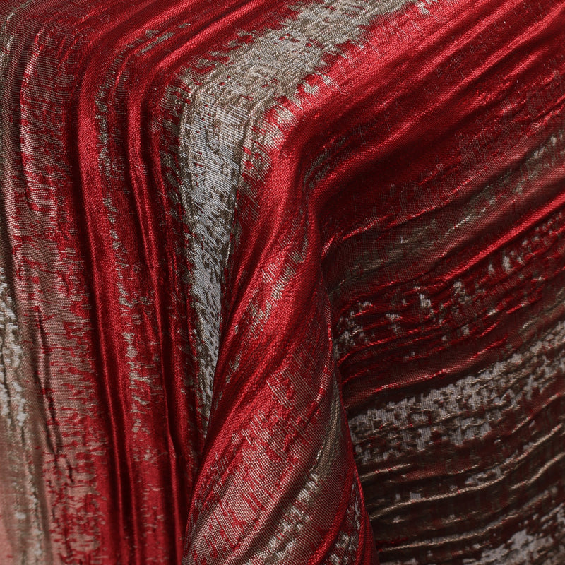 Shibori Stripe Red