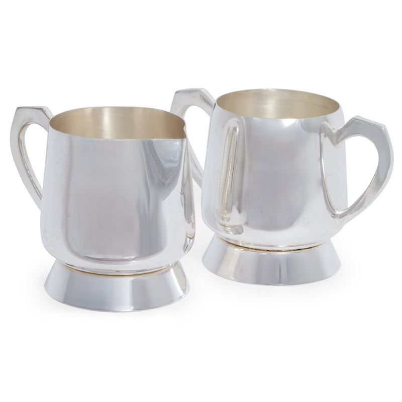 Silver Cream & Sugar Set
