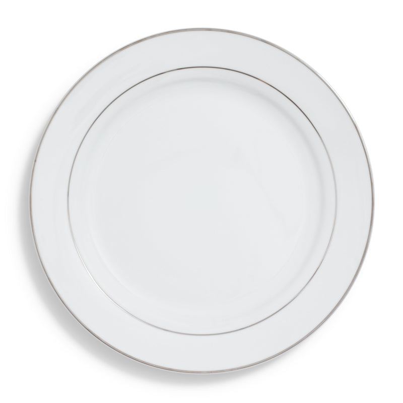 Silver Rim Charger 12"