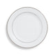 Silver Rim Dinner 10"