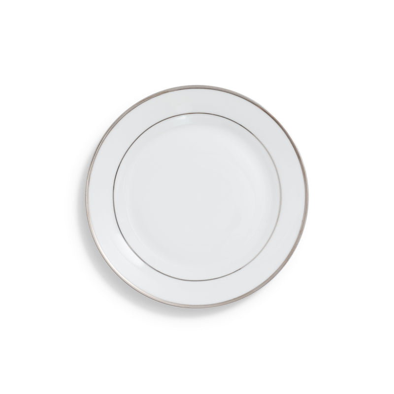 Silver Rim Salad/Dessert 8"
