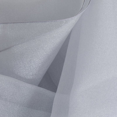 Silver Sparkle Organza
