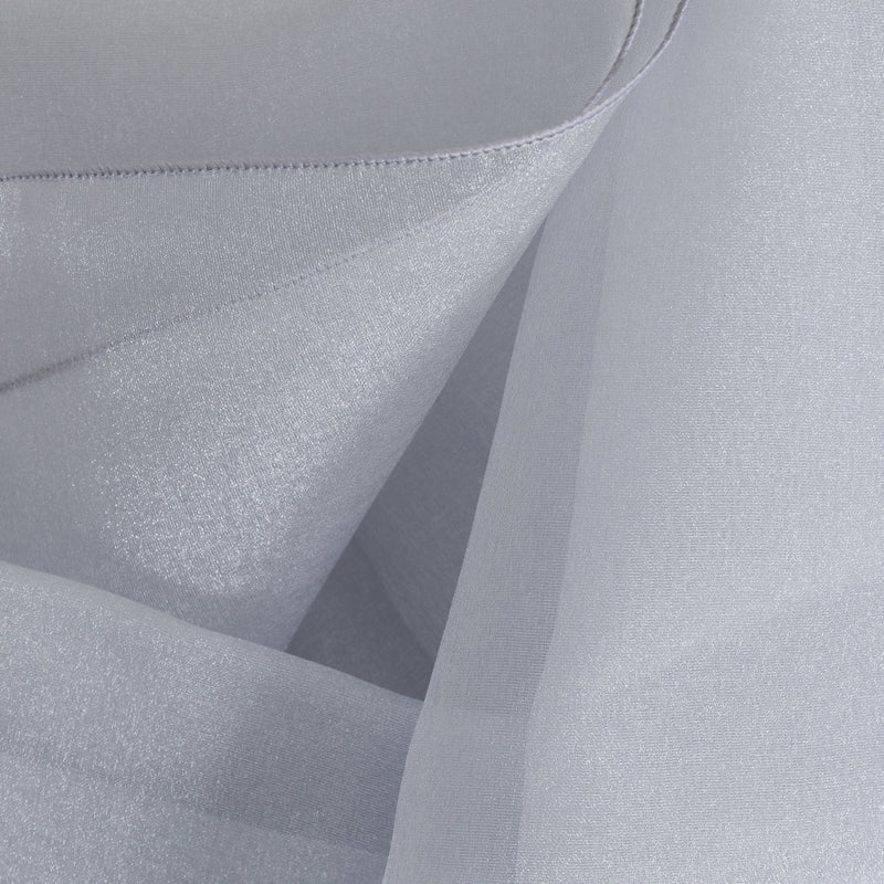 Silver Sparkle Organza