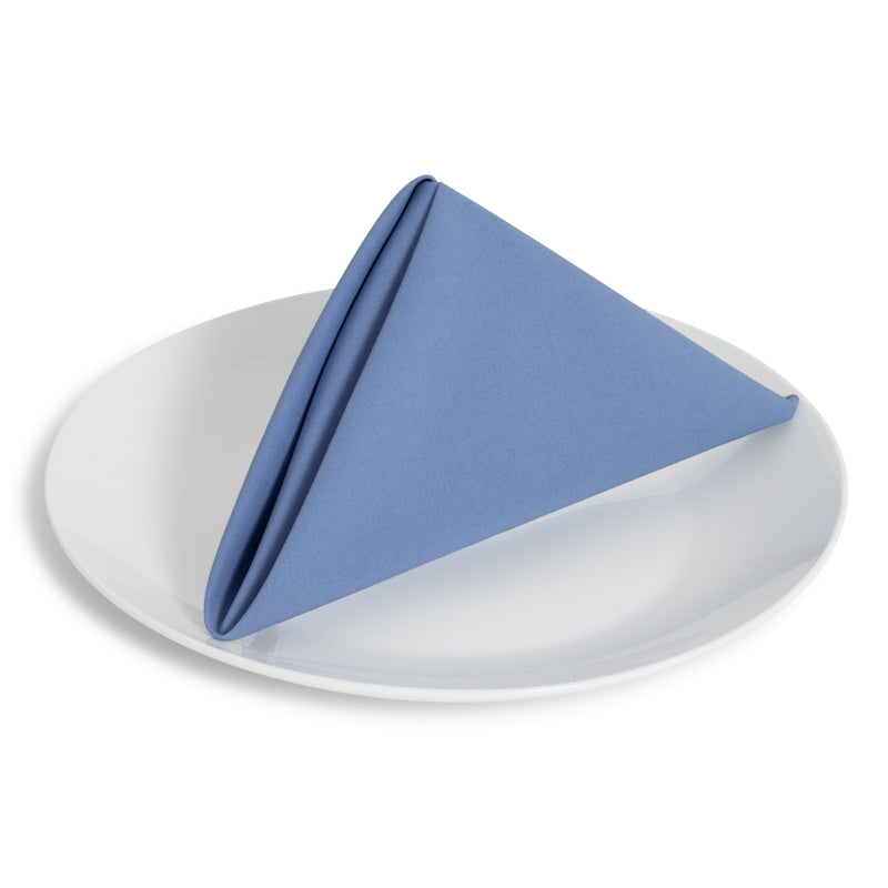 Solid Cotton Nouveau Slate Napkin