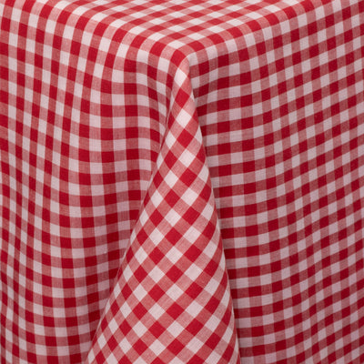 Small Red and White Check