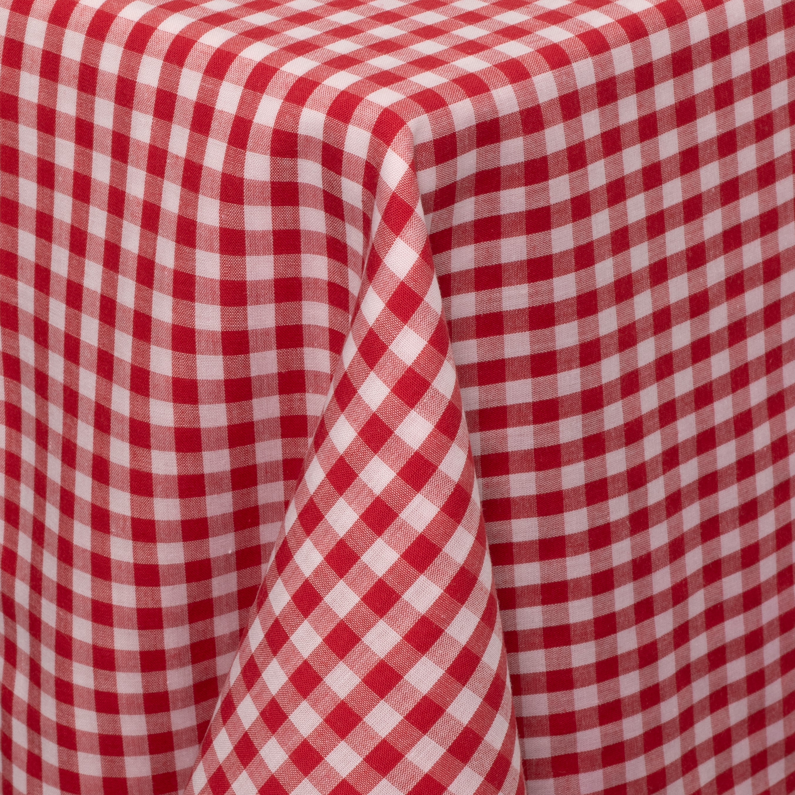 Small Red and White Check