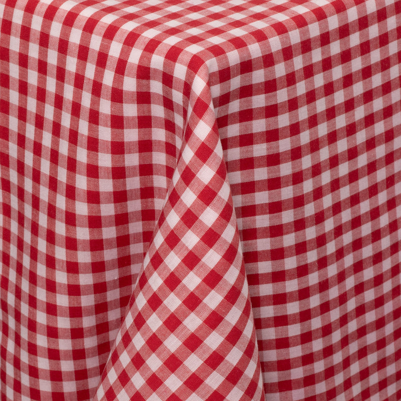 Small Red and White Check