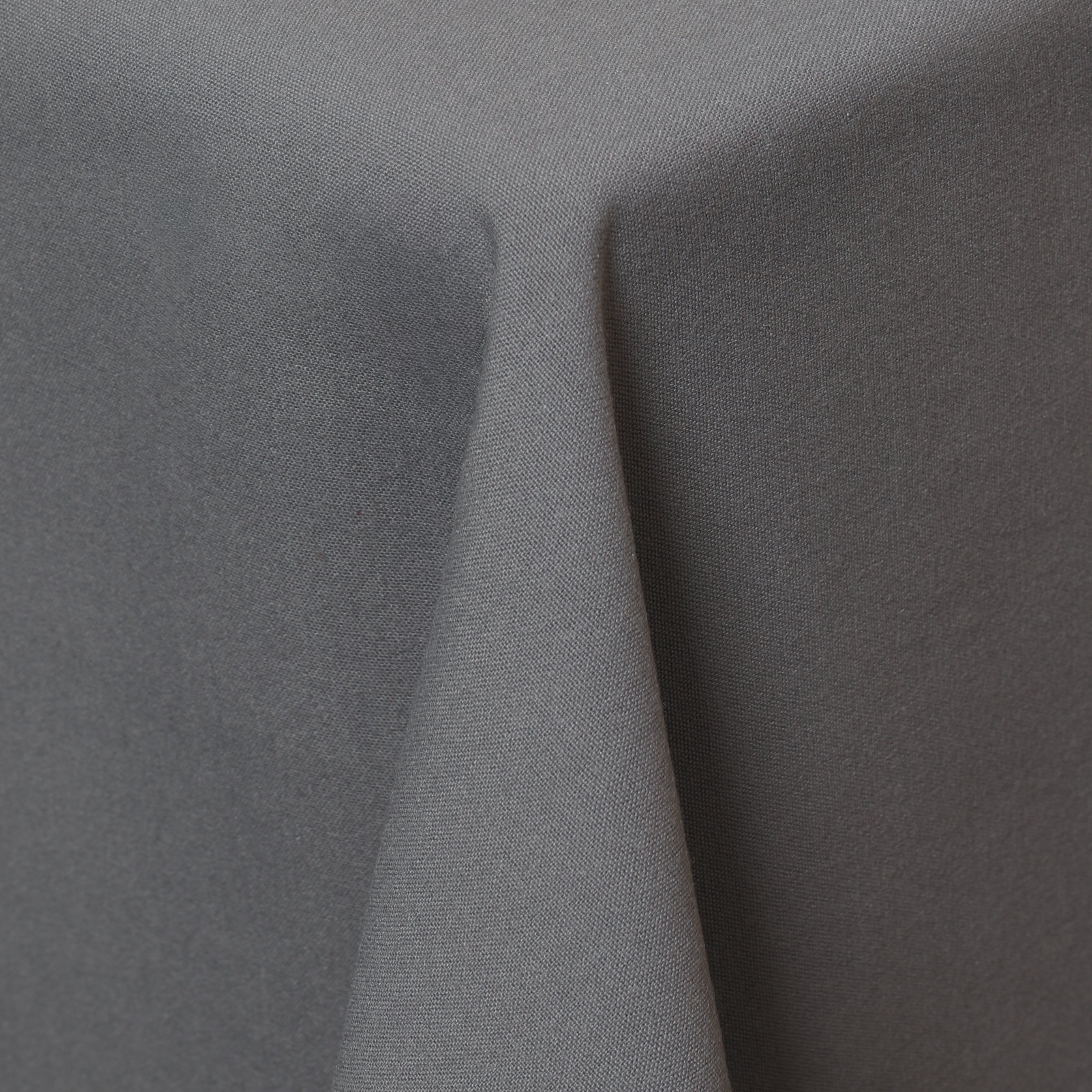 Solid Cotton Nouveau Steel