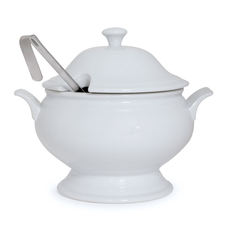 Ceramic Soup Tureen 3qt