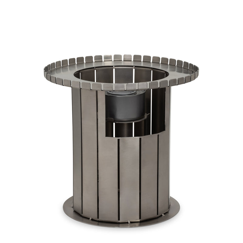Brushed Stainless Spool Riser