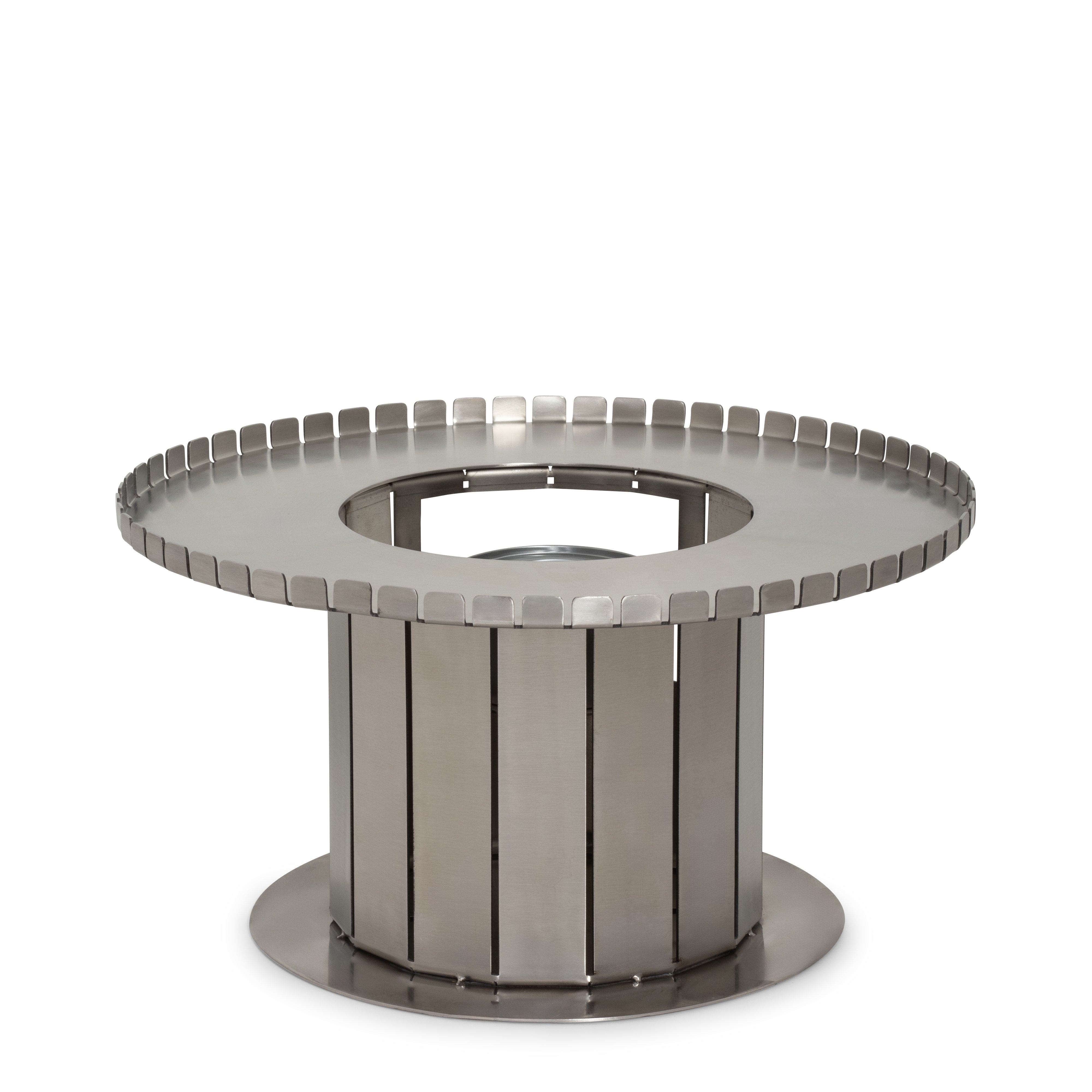 Brushed Stainless Spool Riser