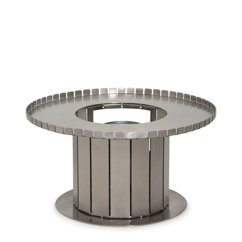 Brushed Stainless Spool Riser