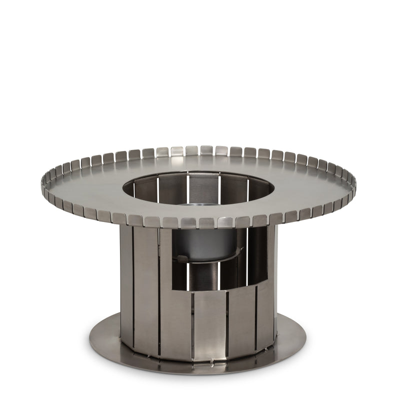 Brushed Stainless Spool Riser