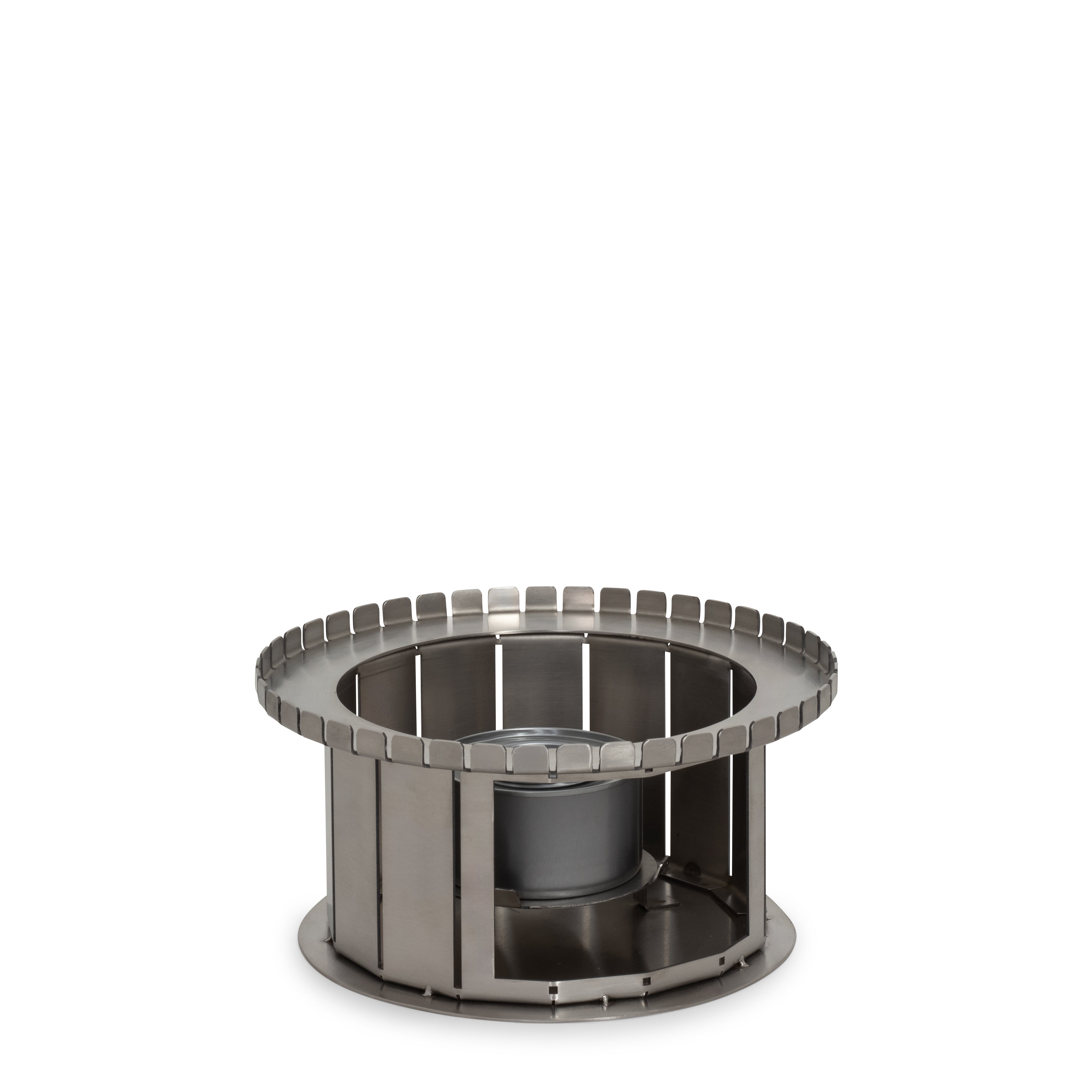 Brushed Stainless Spool Riser