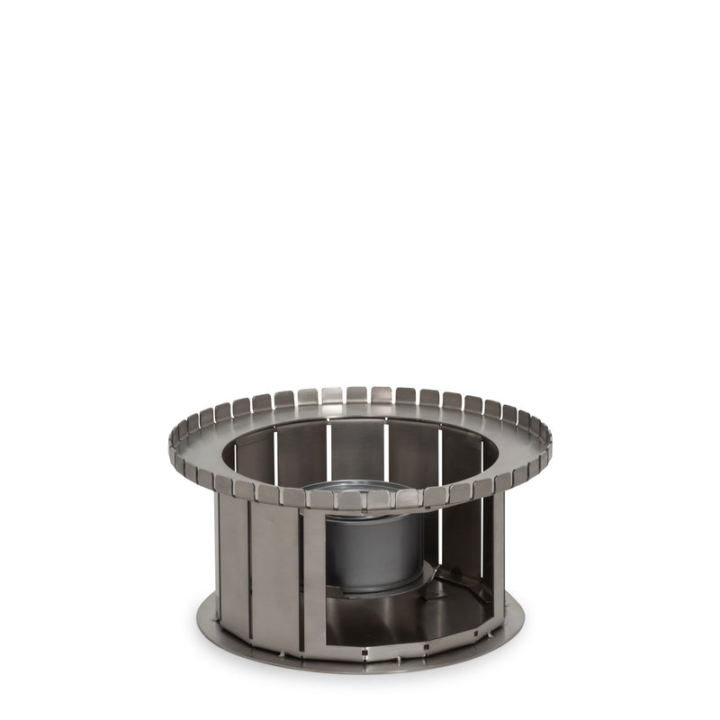 Brushed Stainless Spool Riser