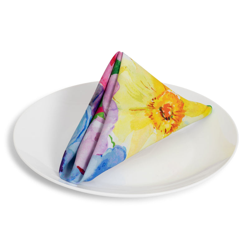 Springtime Floral Napkin
