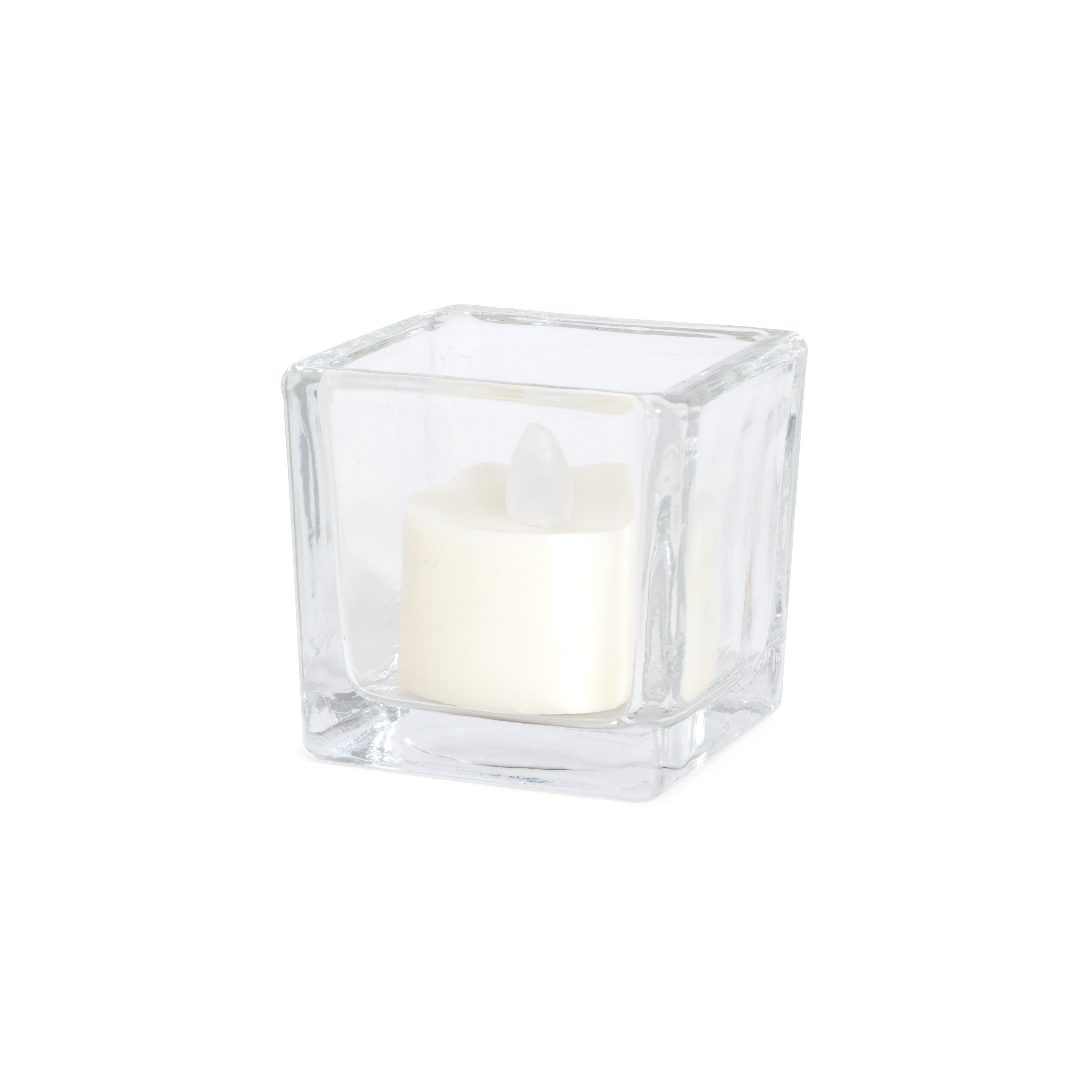 Square Glass Votive