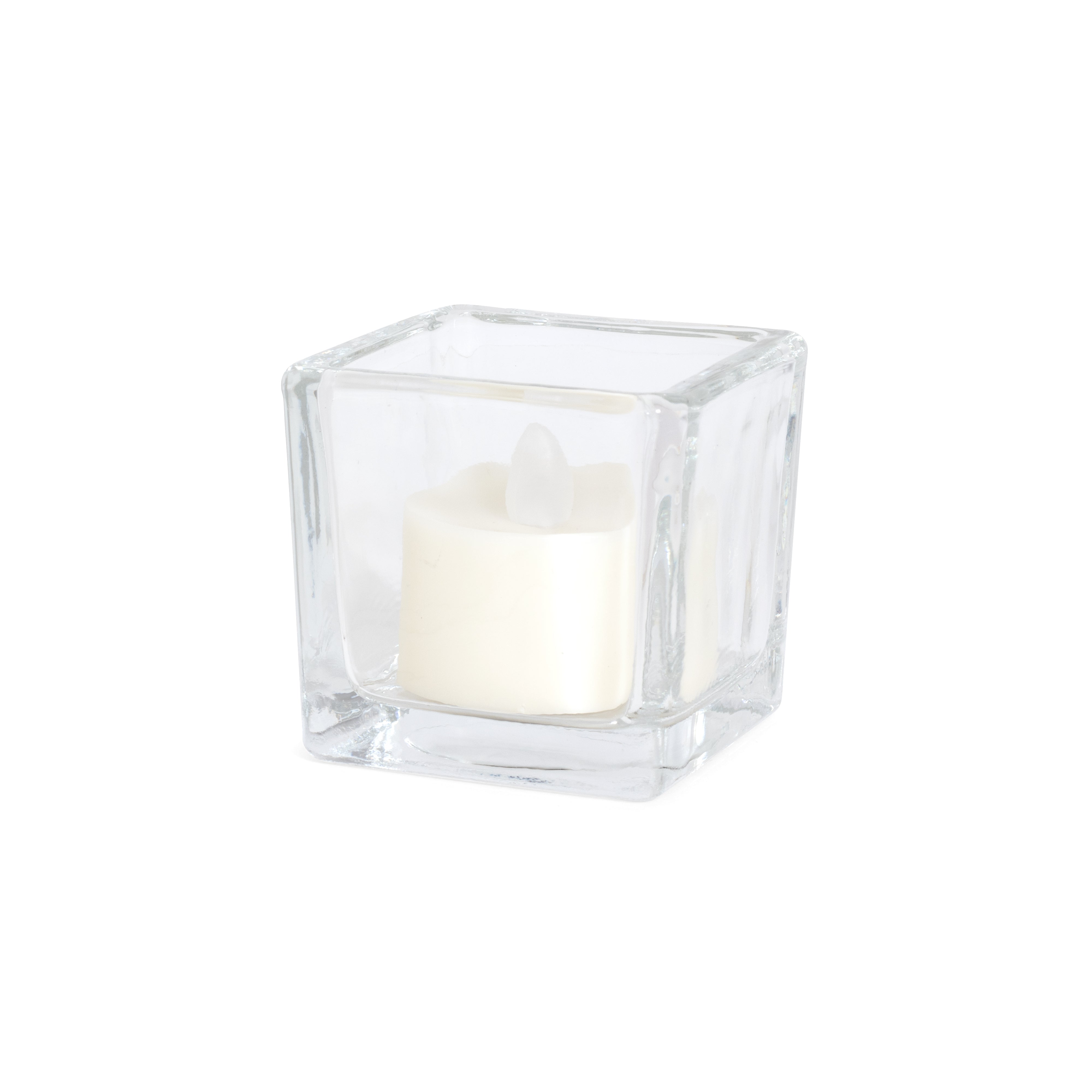 Square Glass Votive