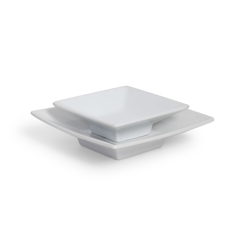 Square Pedestal Bowl