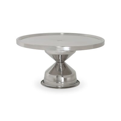 Stainless Cake Stand Round 13"