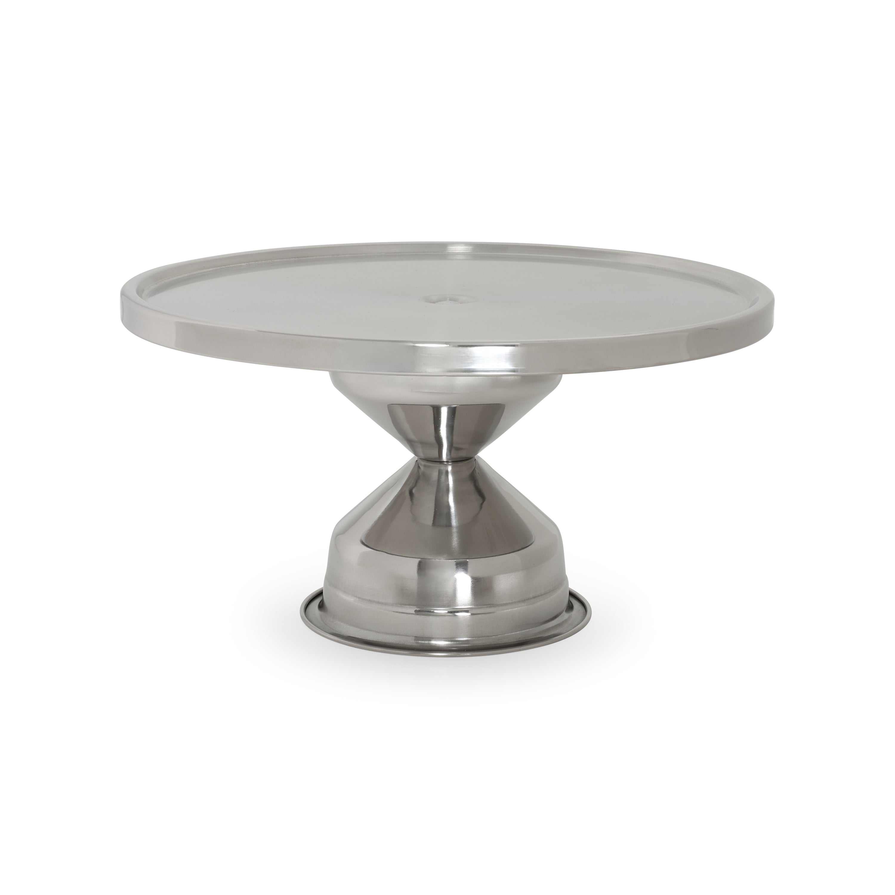 Stainless Cake Stand Round 13"