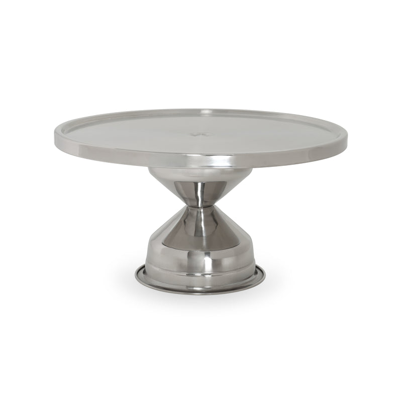 Stainless Cake Stand Round 13"