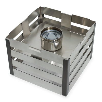 Stainless Crate Riser Sterno Bracket Insert
