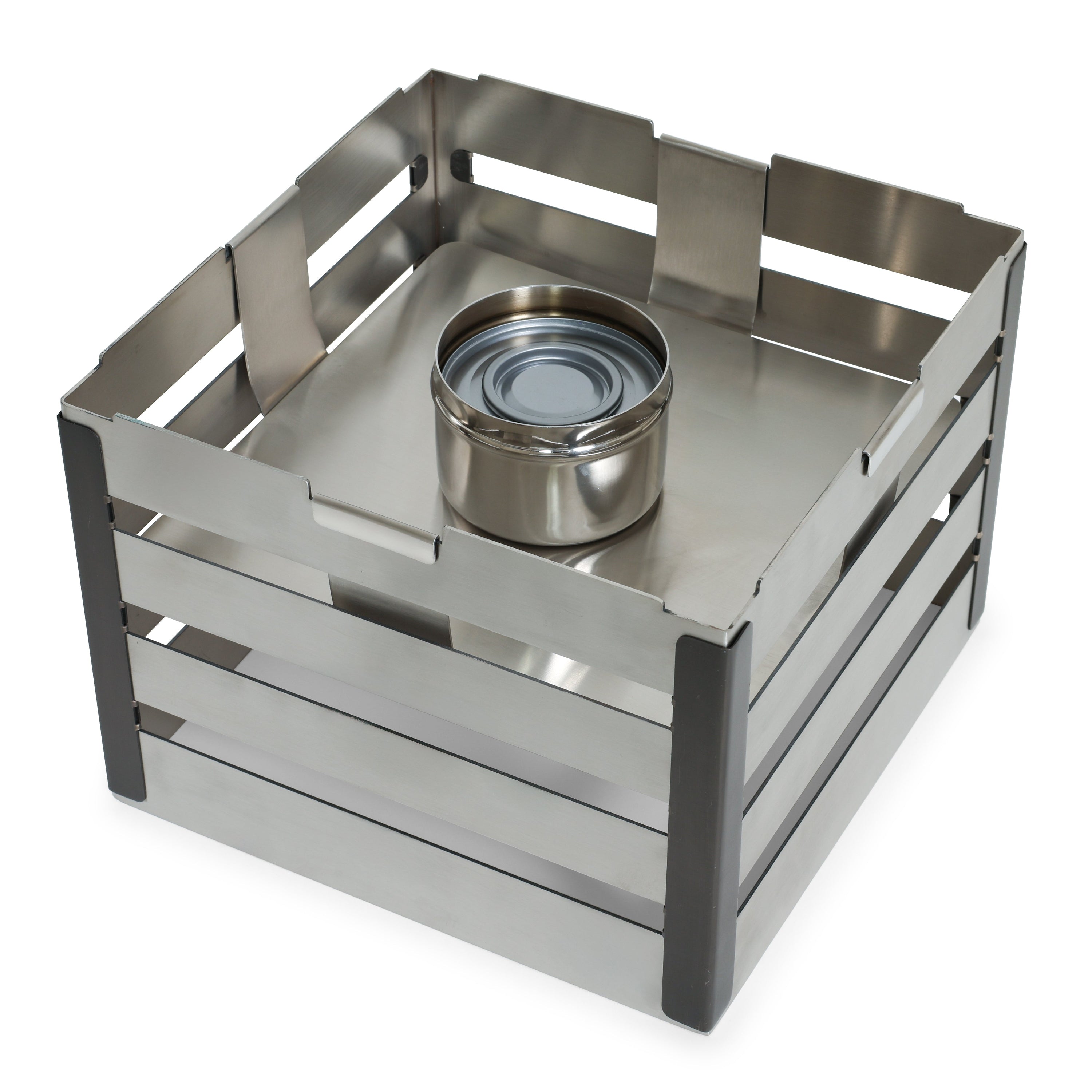 Stainless Crate Riser Sterno Bracket Insert