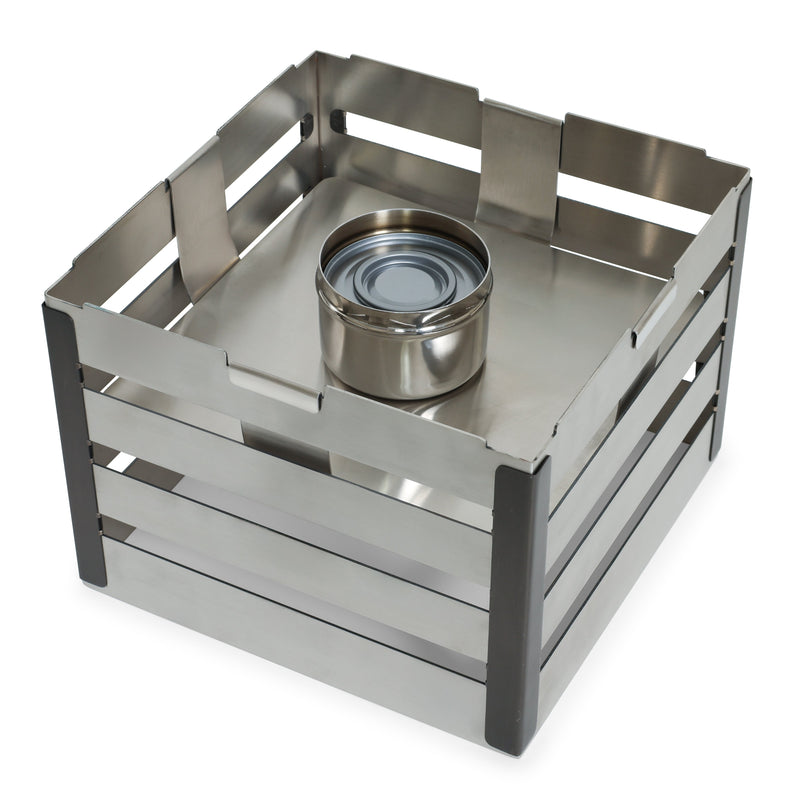 Stainless Crate Riser Sterno Bracket Insert