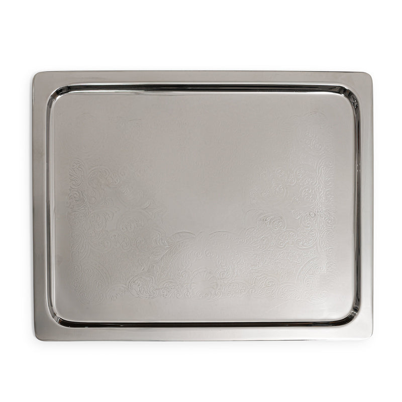 Stainless Steel Rectangular Tray 22"L x 17"W