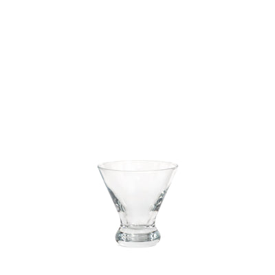 Stemless Martini Glass 8oz