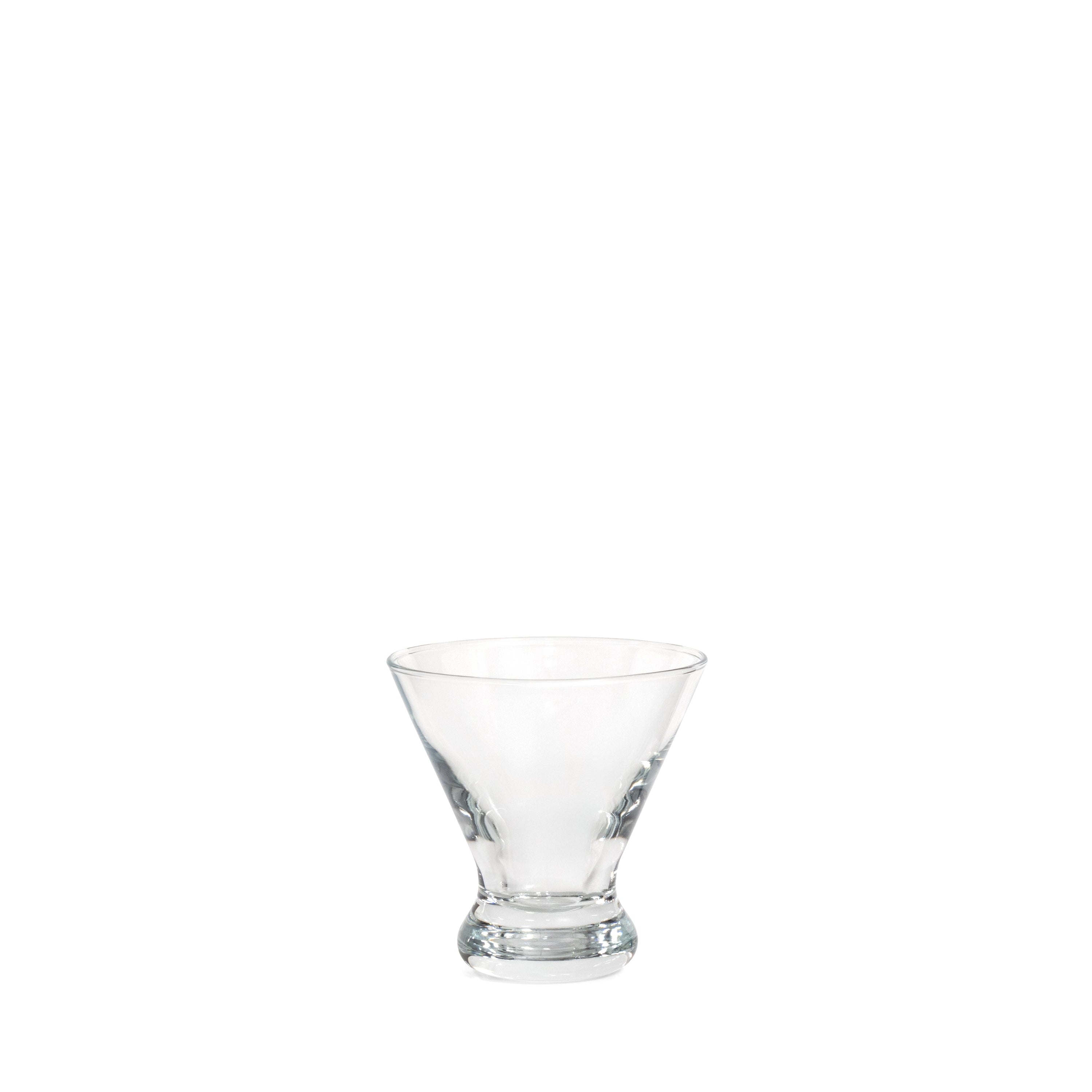 Stemless Martini Glass 8oz