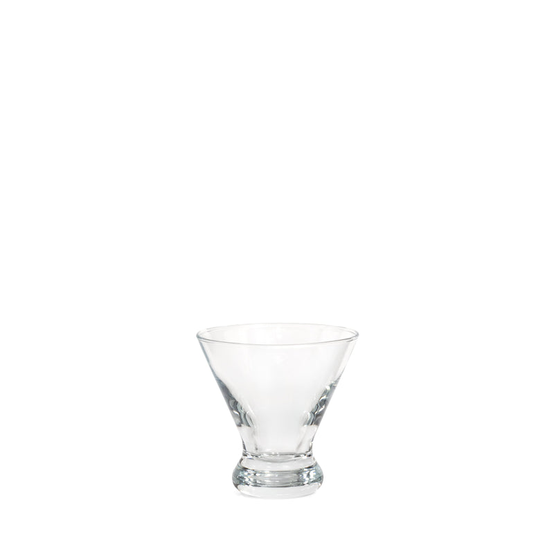 Stemless Martini Glass 8oz