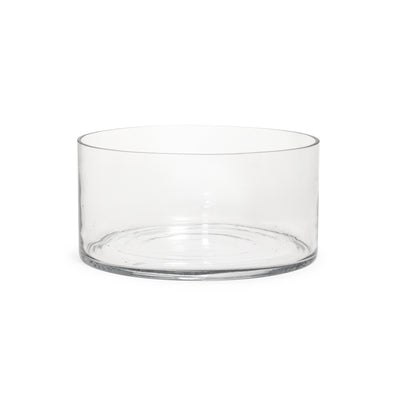 Straight Sided Glass Bowl 10"