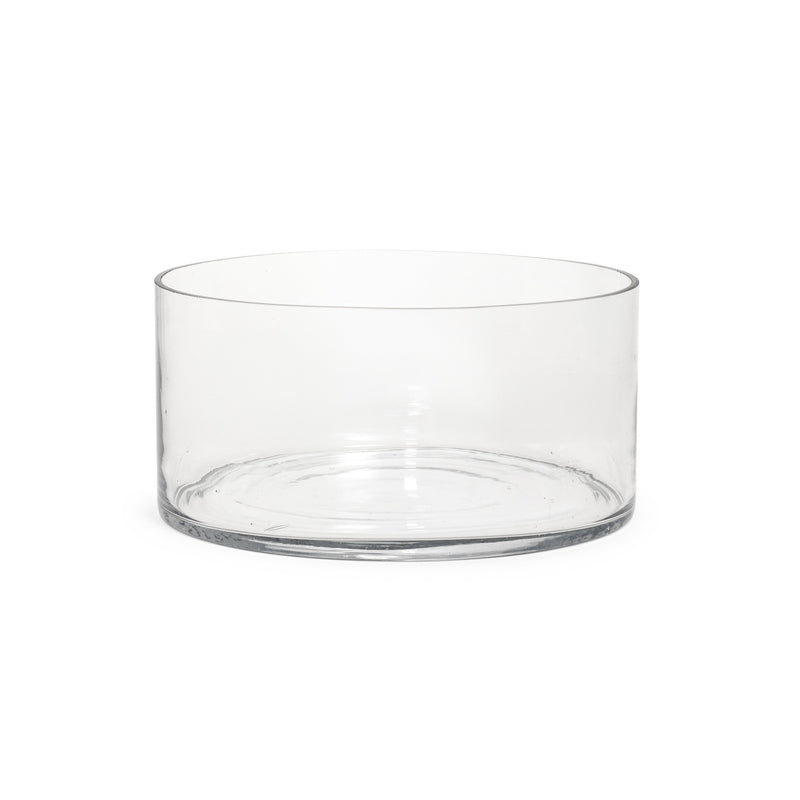 Straight Sided Glass Bowl 10"