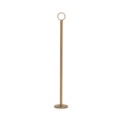Table Number Stand Gold 15"