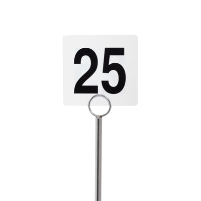 Table Number Stand Stainless