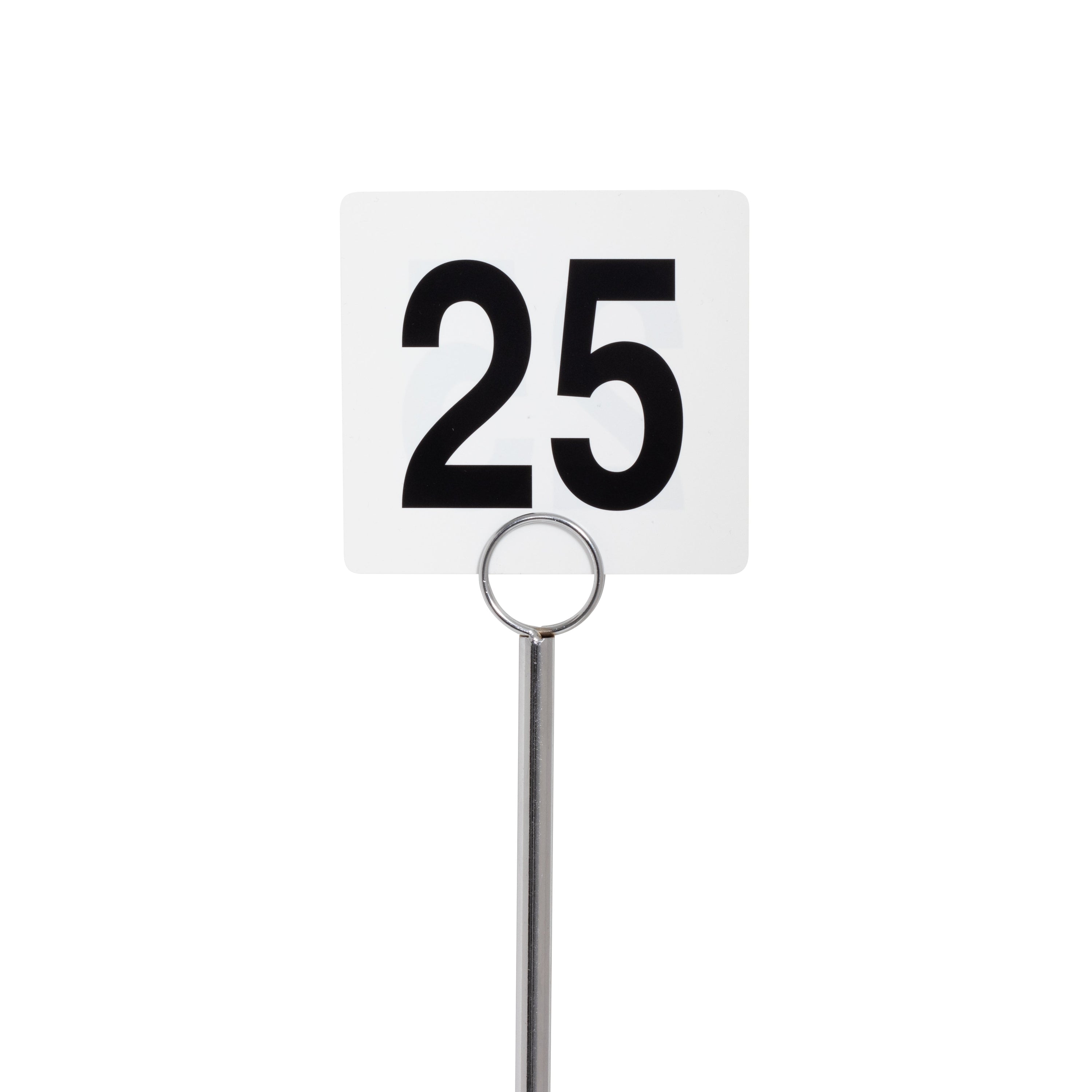 Table Number Stand Stainless