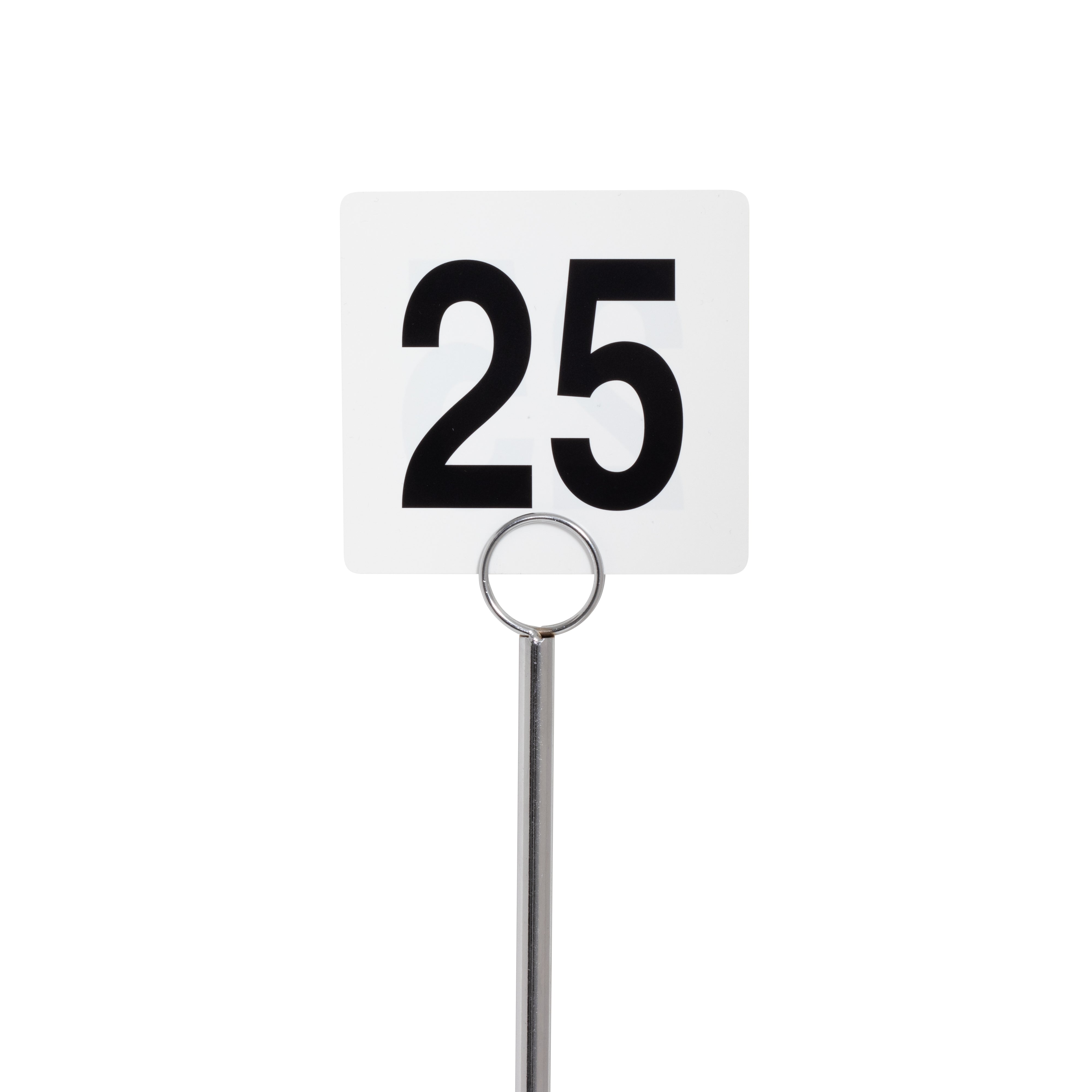 Table Number Stand Stainless