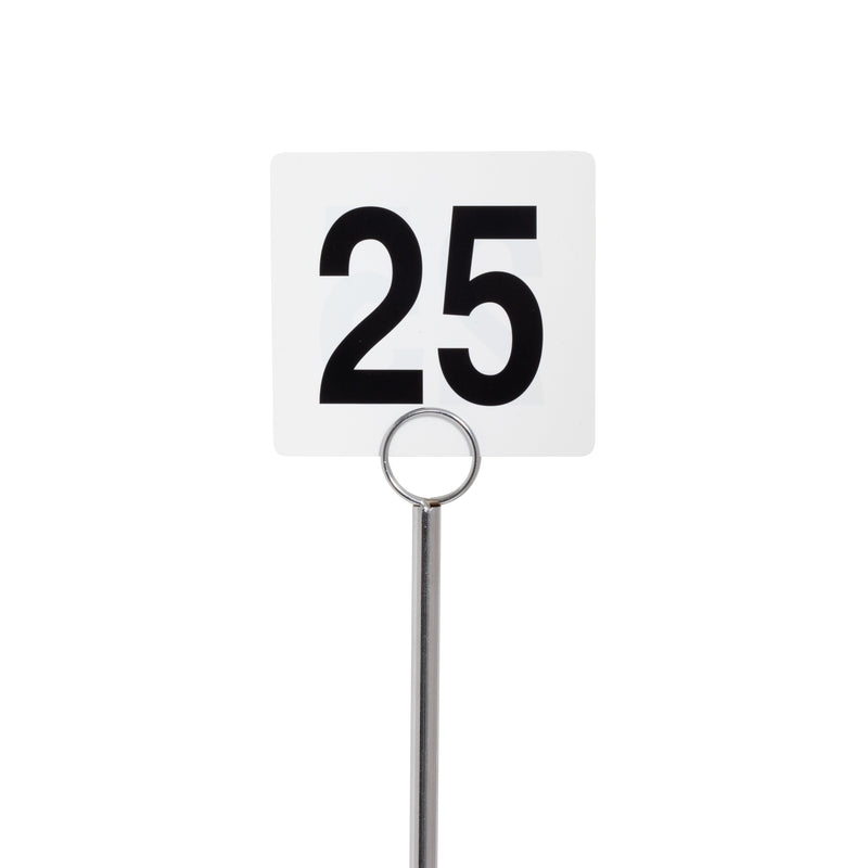 Table Number Stand Stainless