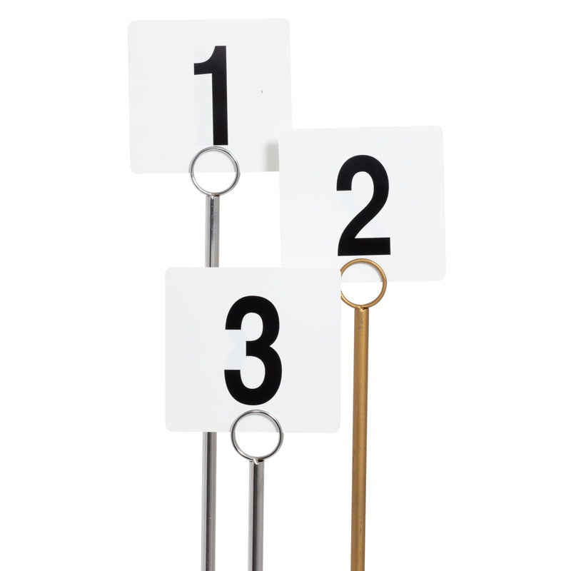 Table Numbers 4" x 4"