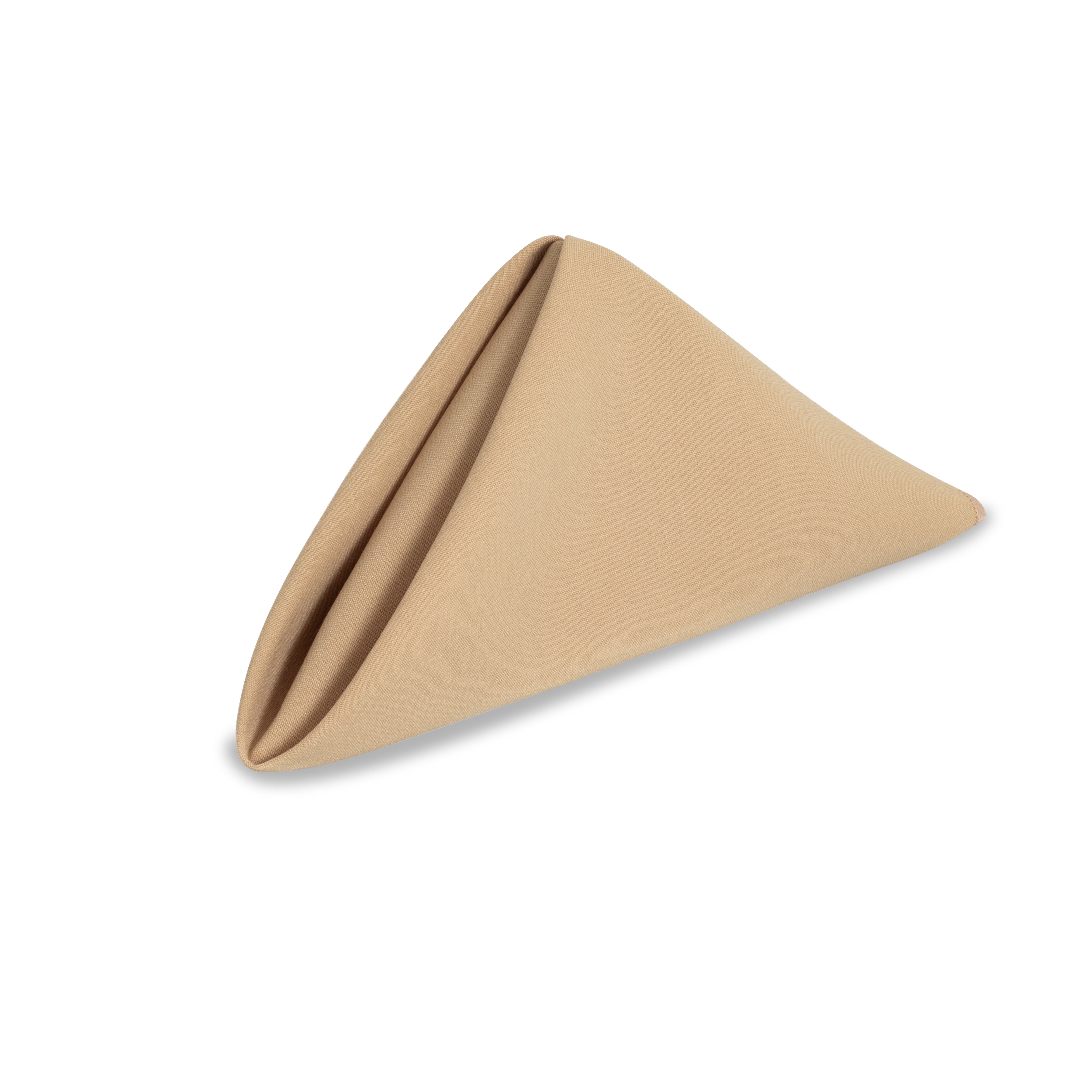 Solid Cotton Nouveau Tan Napkin