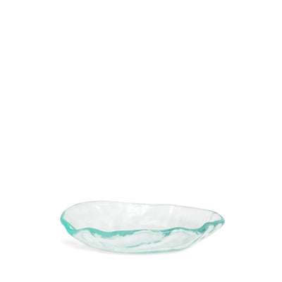 Tasting Seaglass Freeform Oval Bowl 4.5"