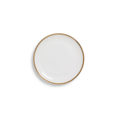 Tavola Coupe Gold Rim Bread & Butter 6"