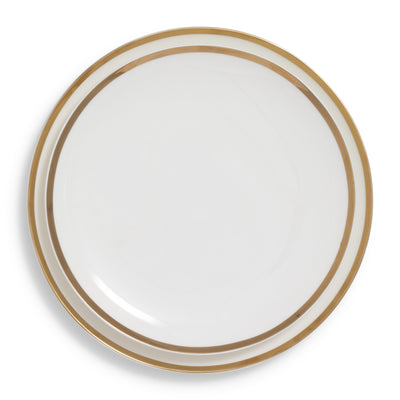 Tavola Coupe Gold Rim Charger 12"