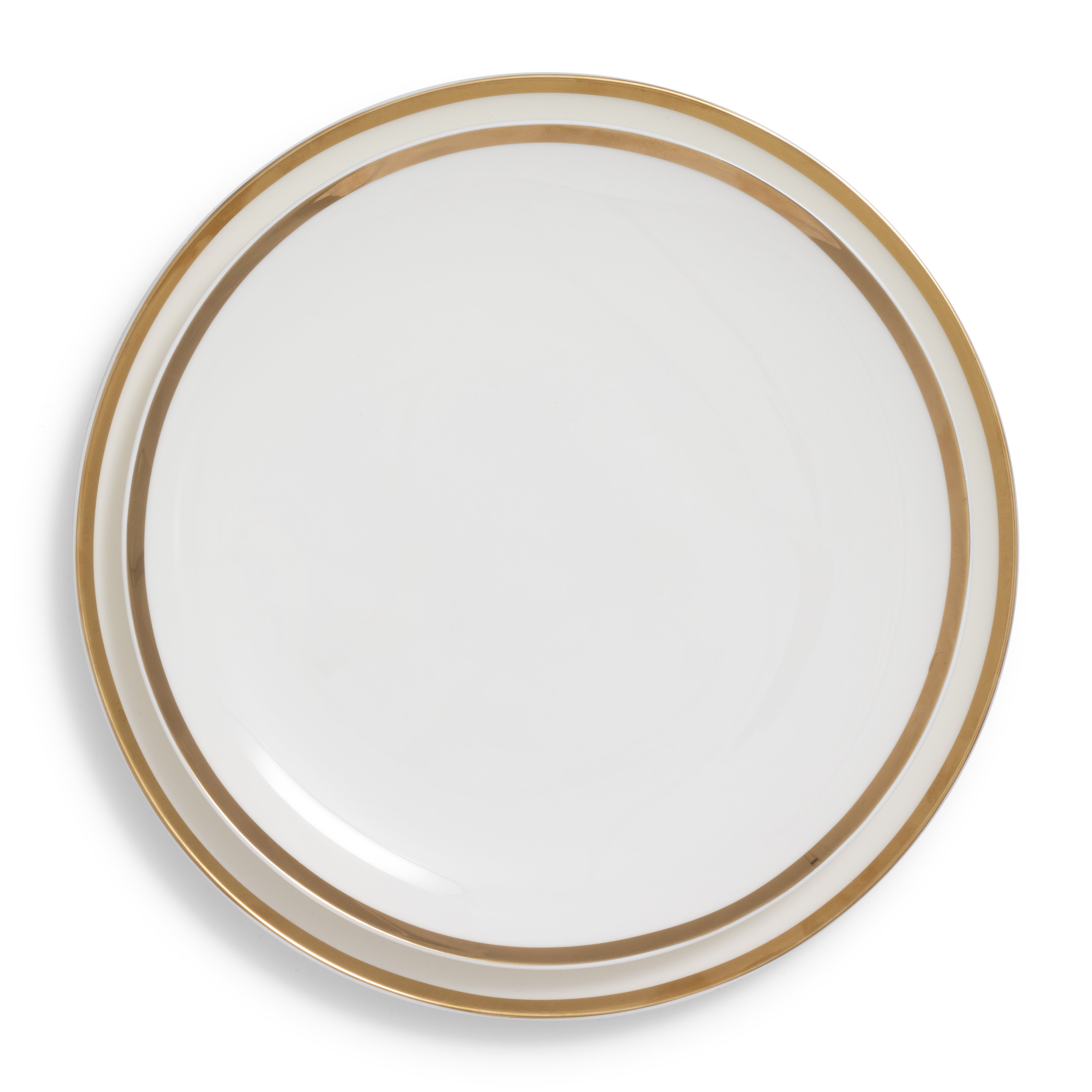 Tavola Coupe Gold Rim Dinner 10.5"