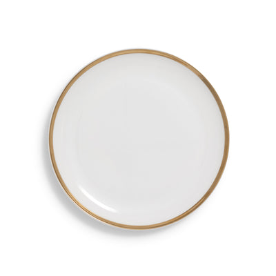 Tavola Coupe Gold Rim Luncheon 9"