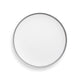 Tavola Coupe Silver Rim Dinner 10"