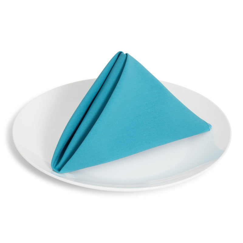 Solid Cotton Nouveau Turquoise Napkin