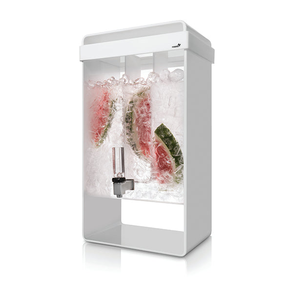 White Acrylic Beverage Dispenser